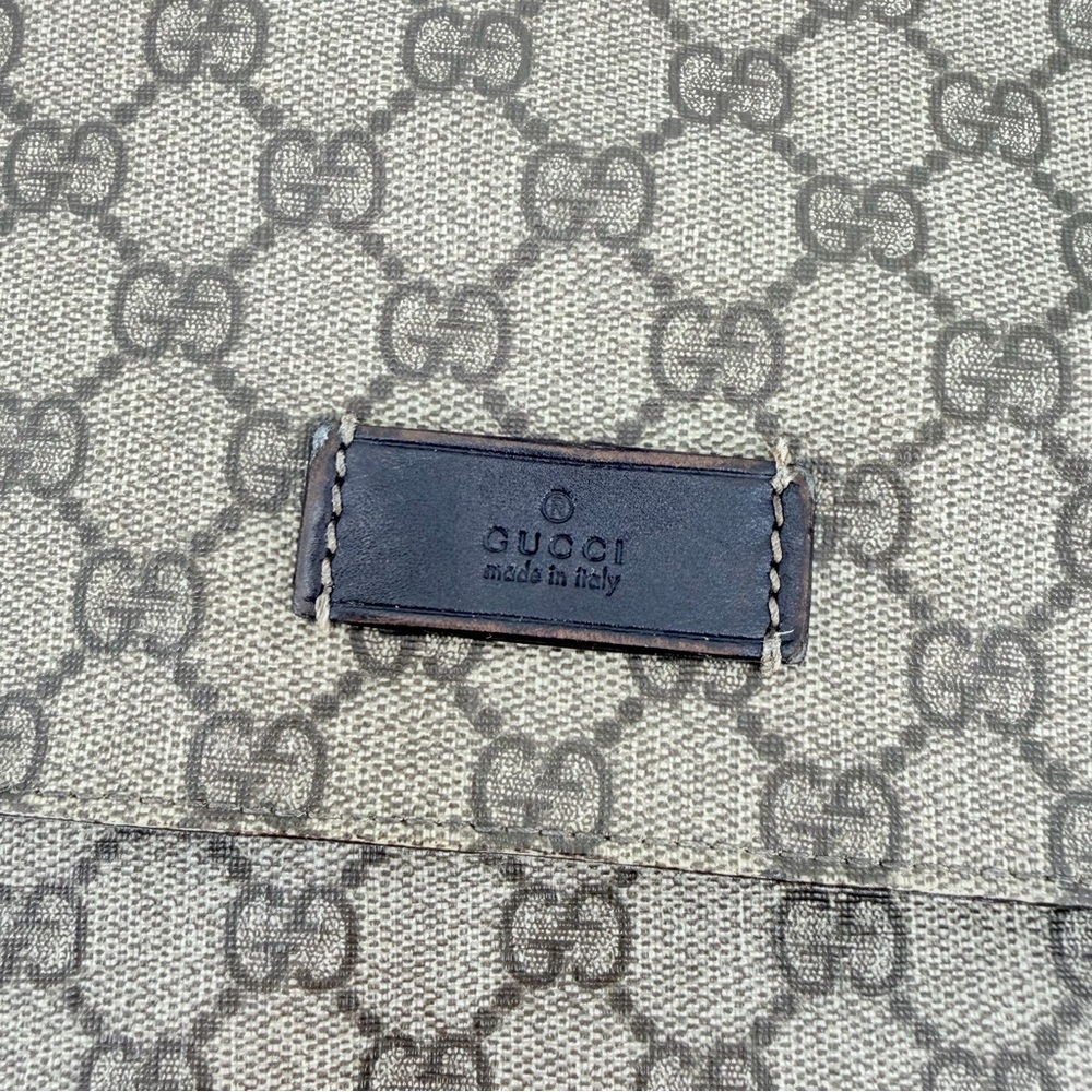 Gucci GG Supreme Baby Diaper Messenger Bag FLAWS - Picture 11 of 14